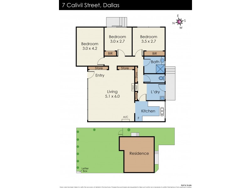 1/7 Calivil Street, Dallas VIC 3047 Floorplan