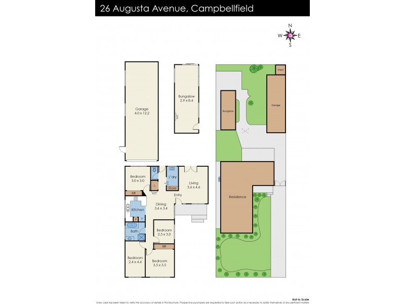 26 Augusta Avenue, Campbellfield VIC 3061 Floorplan