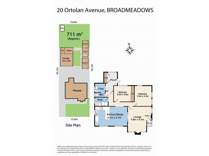 20 Ortolan Avenue, Broadmeadows VIC 3047 Floorplan