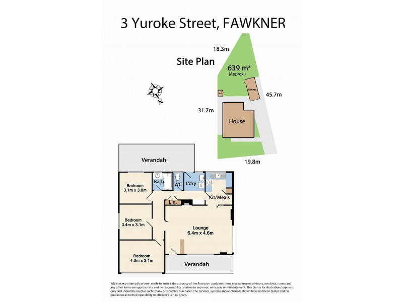 3 Yuroke Street, Fawkner VIC 3060 Floorplan