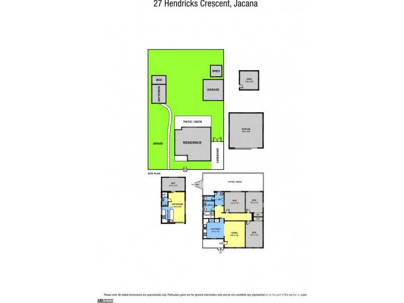 27 Hendricks Crescent, Jacana VIC 3047 Floorplan
