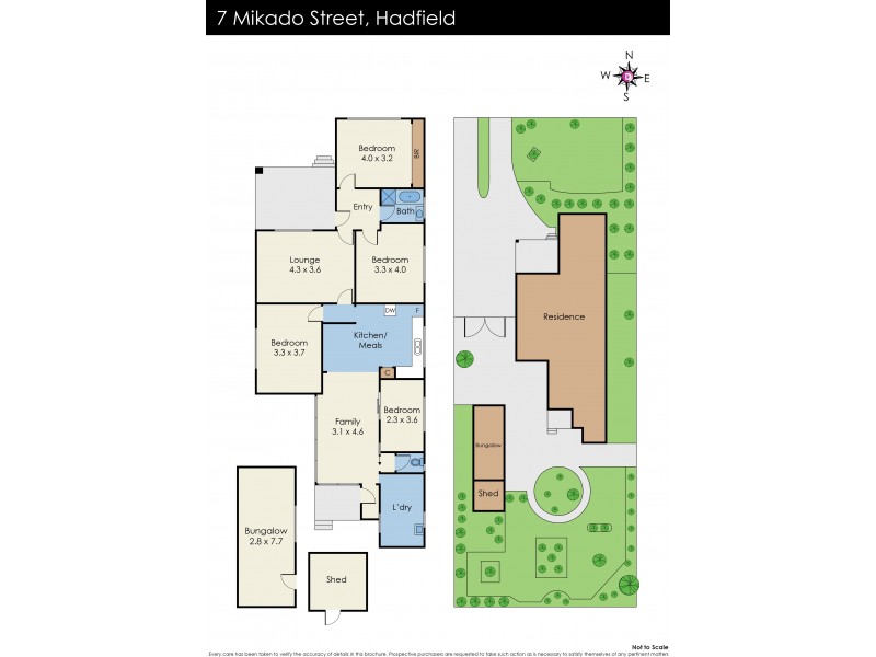 7 Mikado Street, Hadfield VIC 3046 Floorplan