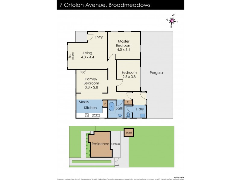 7 Ortolan Avenue, Broadmeadows VIC 3047 Floorplan