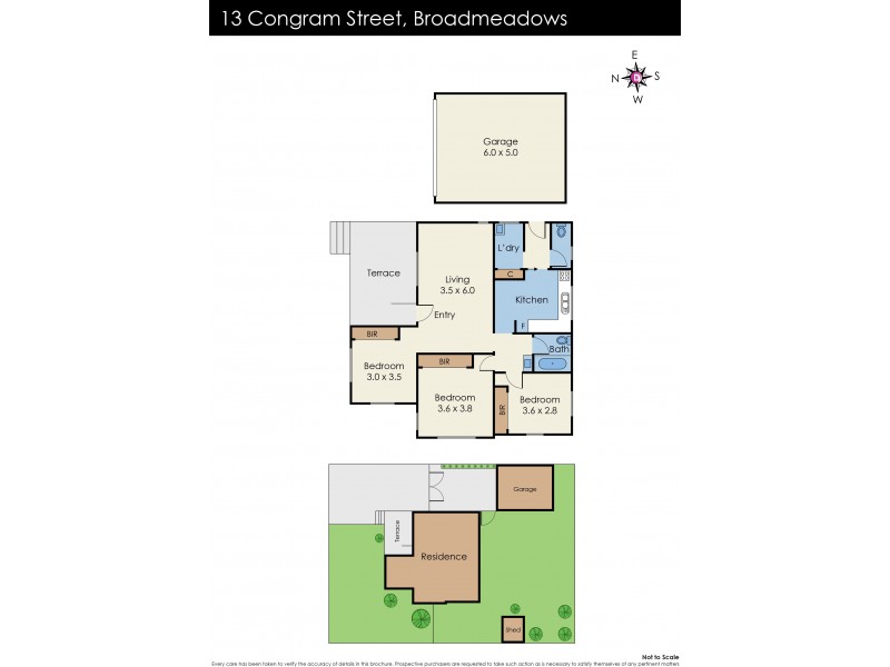 13 Congram Street, Broadmeadows VIC 3047 Floorplan