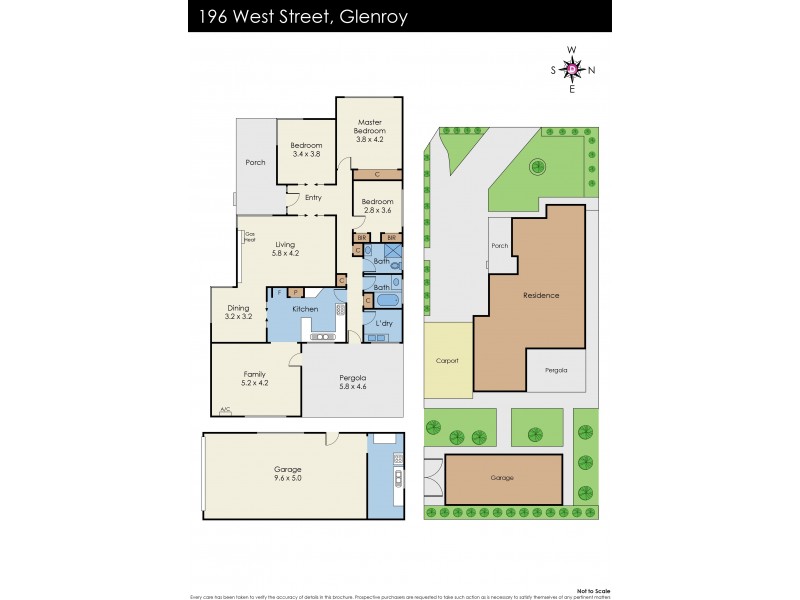 196 West Street, Glenroy VIC 3046 Floorplan
