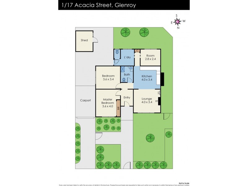1/17 Acacia Street, Glenroy VIC 3046 Floorplan