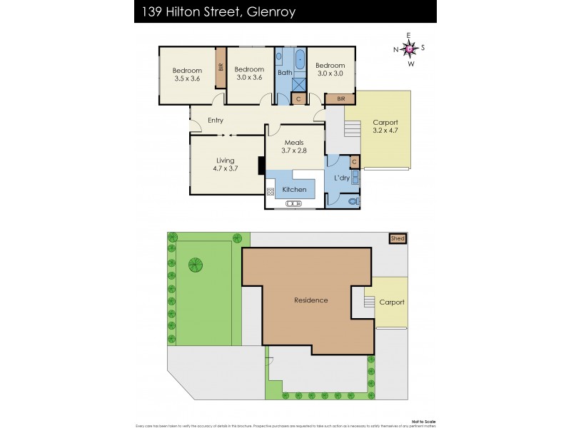 139 Hilton Street, Glenroy VIC 3046 Floorplan