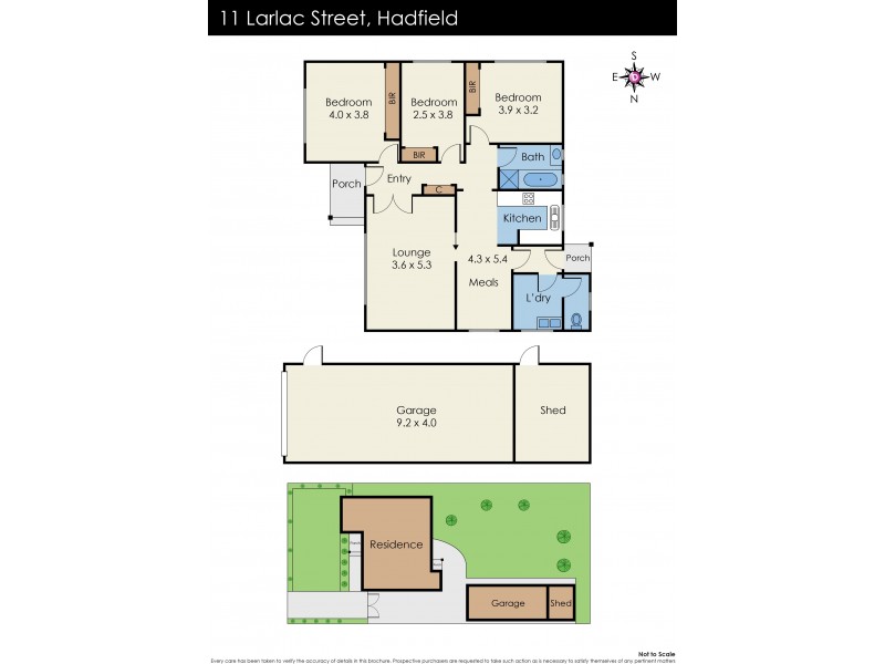 11 Larlac Street, Hadfield VIC 3046 Floorplan