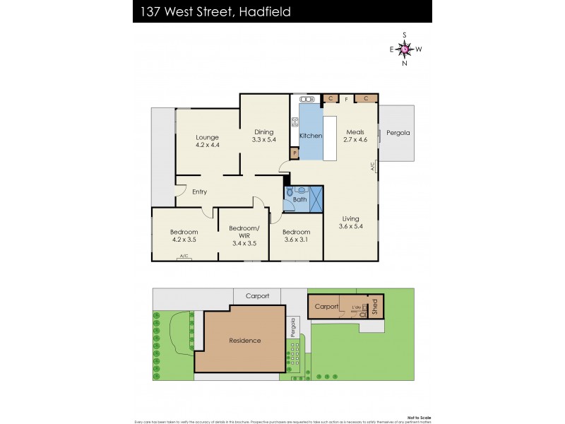 137 West Street, Hadfield VIC 3046 Floorplan