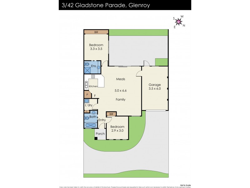 3/42 Gladstone Parade, Glenroy VIC 3046 Floorplan