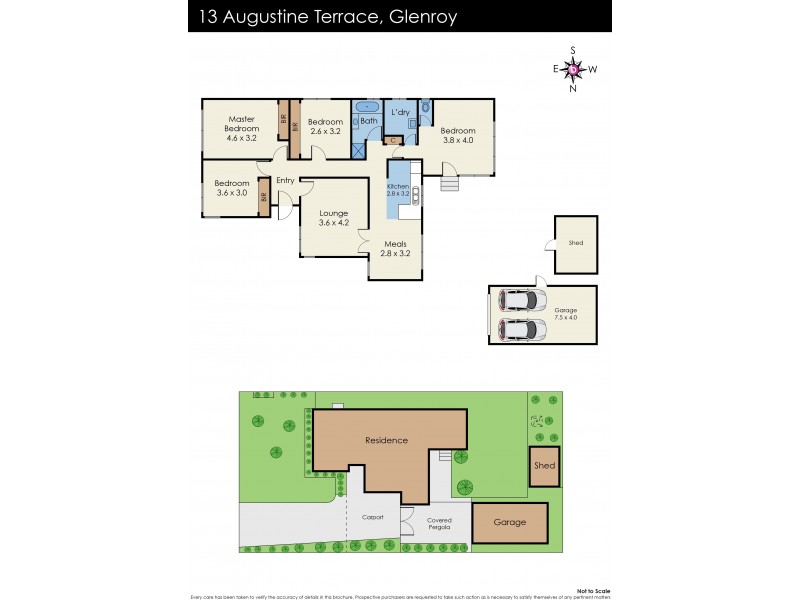 13 Augustine Terrace, Glenroy VIC 3046 Floorplan