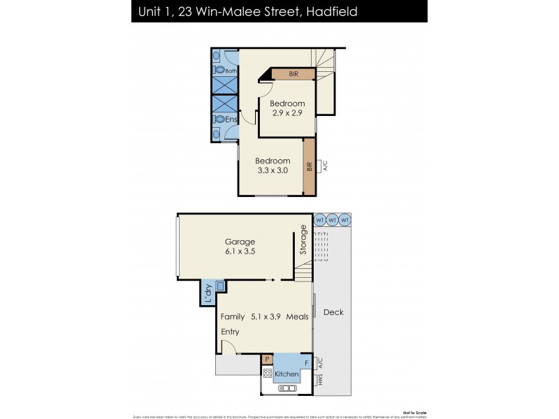 2/23 Win-Malee Street, Hadfield VIC 3046 Floorplan