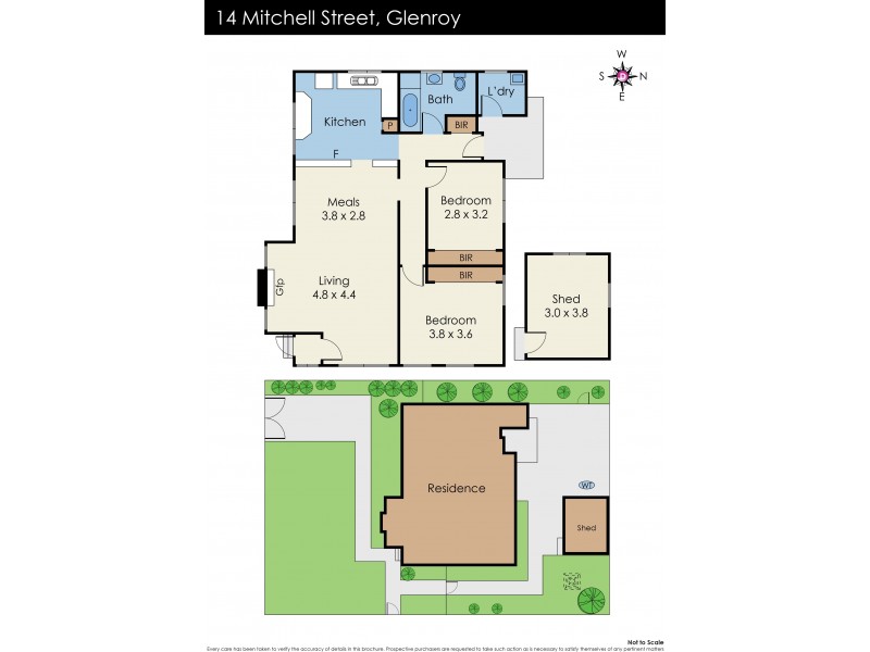 14 Mitchell Street, Glenroy VIC 3046 Floorplan