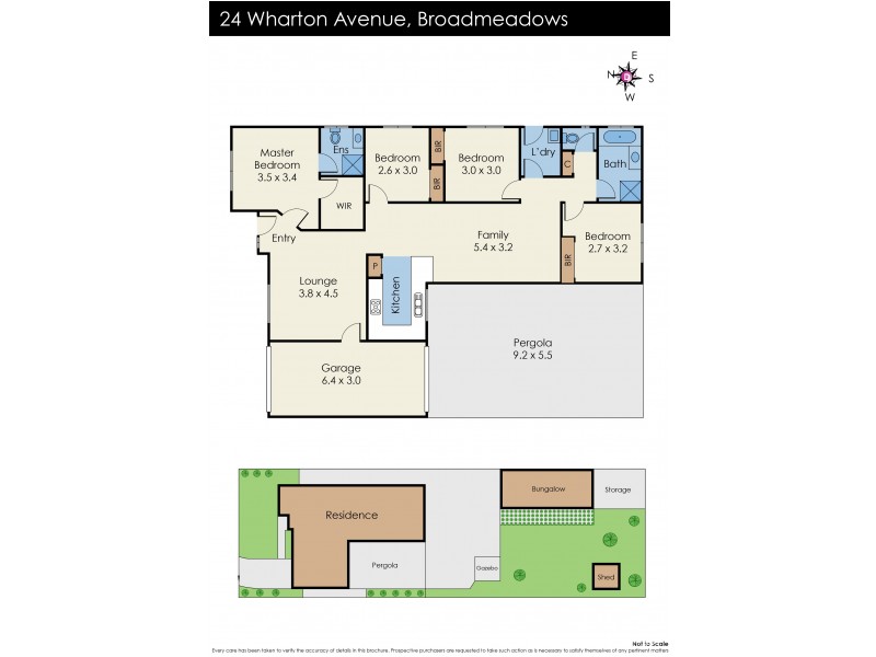 24 Wharton Avenue, Broadmeadows VIC 3047 Floorplan
