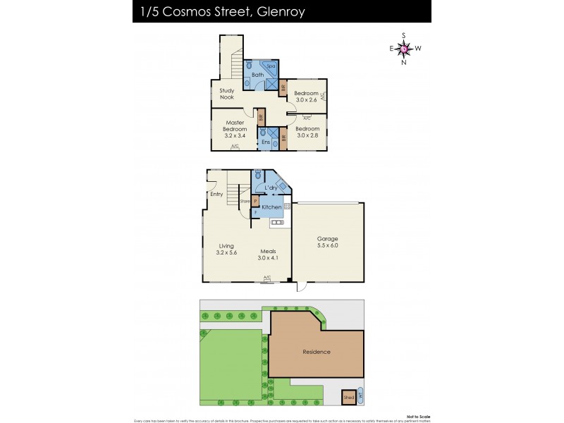 1/5 Cosmos Street, Glenroy VIC 3046 Floorplan