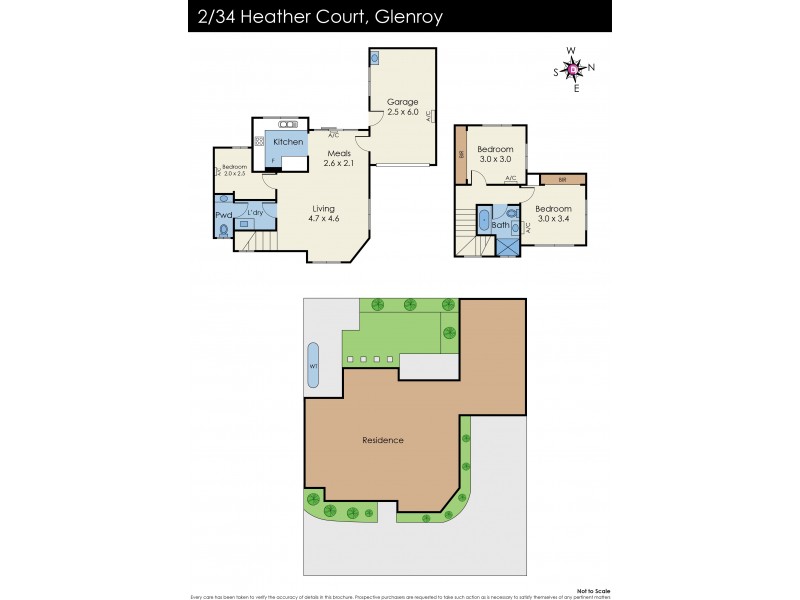 2/34 Heather Court, Glenroy VIC 3046 Floorplan