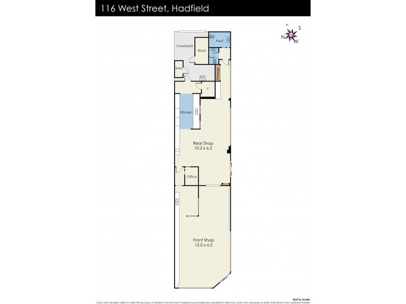 116 West Street, Hadfield VIC 3046 Floorplan