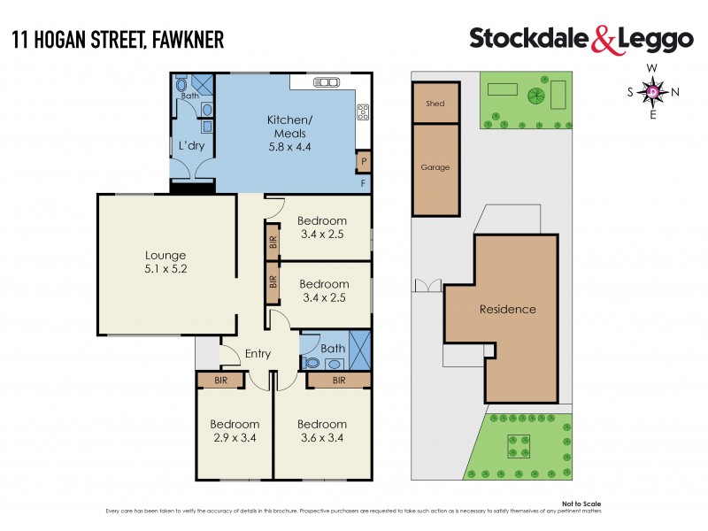 11 Hogan Street, Fawkner VIC 3060 Floorplan