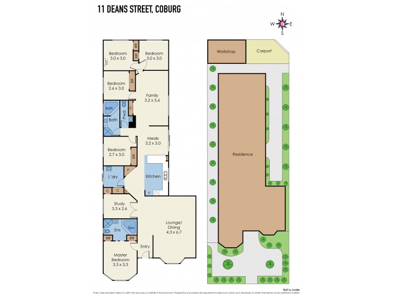 11 Deans Street, Coburg VIC 3058 Floorplan