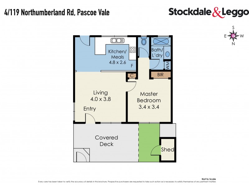 4/119 Northumberland Road, Pascoe Vale VIC 3044 Floorplan