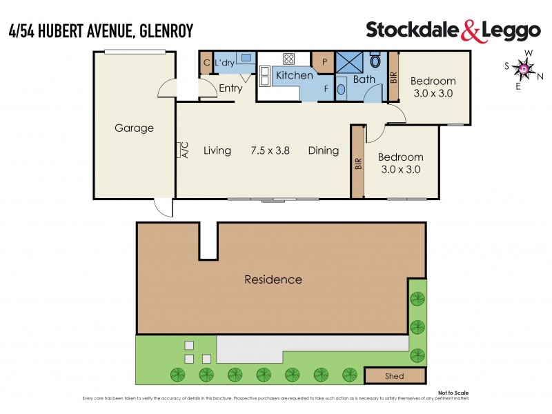 4/54 Hubert Avenue, Glenroy VIC 3046 Floorplan