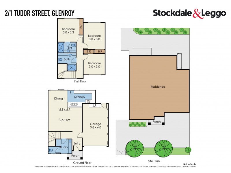 2/1 Tudor Street, Glenroy VIC 3046 Floorplan
