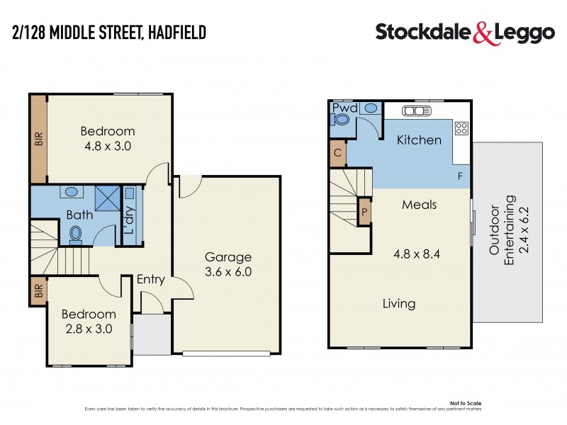 2/128 Middle Street, Hadfield VIC 3046 Floorplan