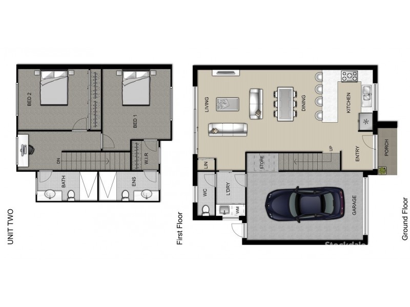 2 and 3/1 Meredith Street, Broadmeadows VIC 3047 Floorplan