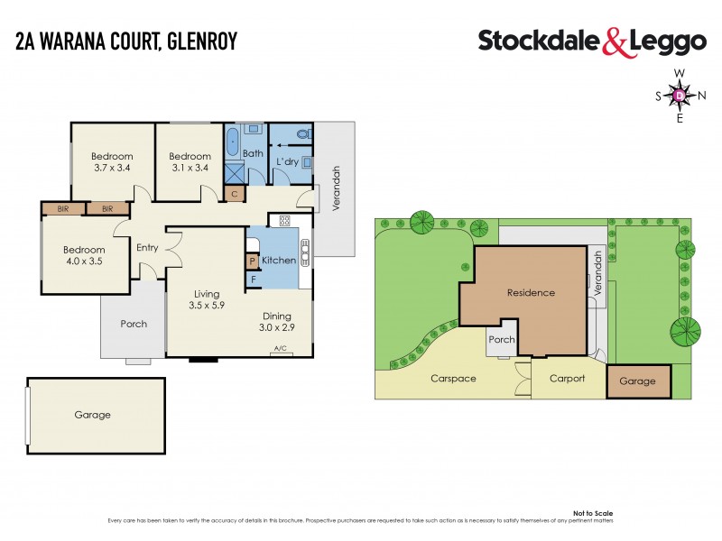 2A Warana Court, Glenroy VIC 3046 Floorplan