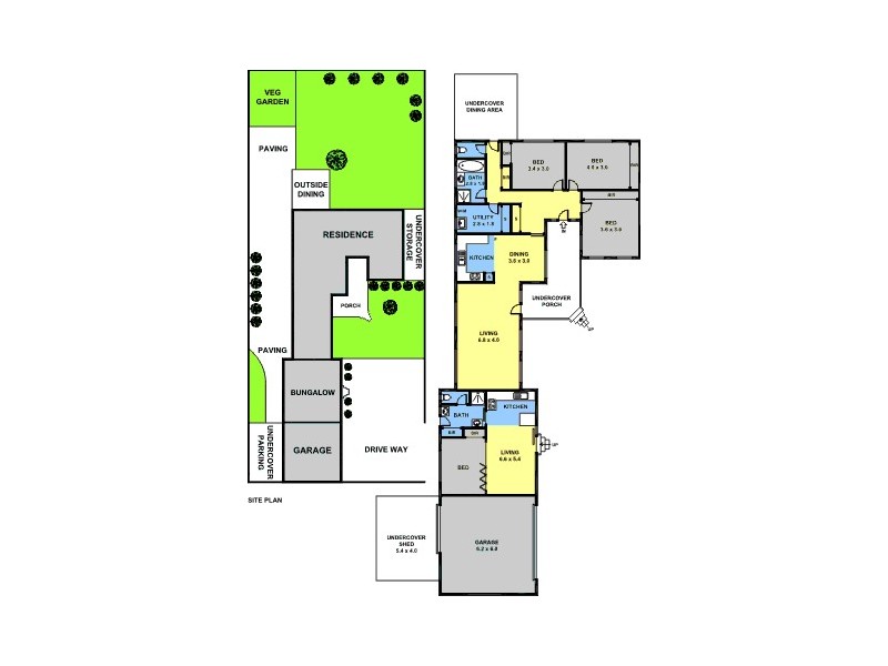 34 Freeland Grove, Jacana VIC 3047 Floorplan