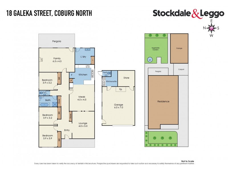 18 Galeka Street, Coburg North VIC 3058 Floorplan