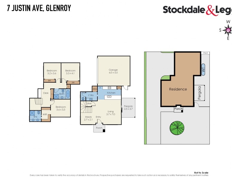 1/17 Justin Avenue, Glenroy VIC 3046 Floorplan