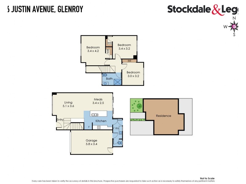 126 Justin Avenue, Glenroy VIC 3046 Floorplan