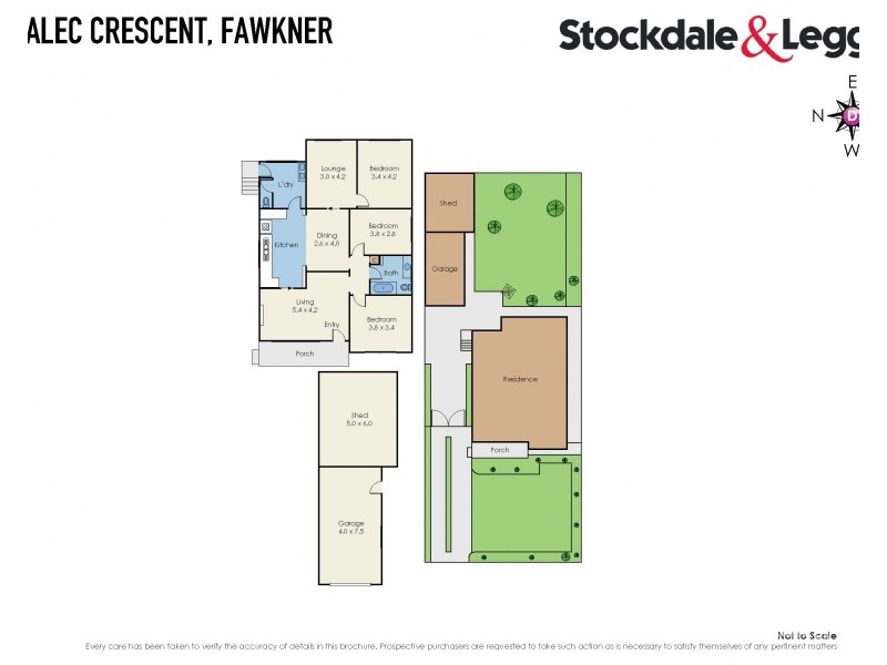 51 Alec Crescent, Fawkner VIC 3060 Floorplan
