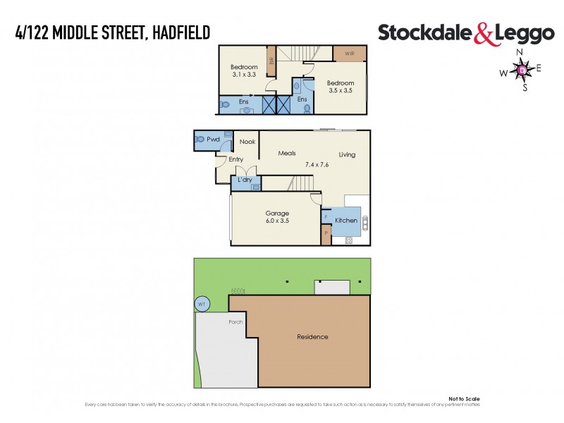 4/122 Middle Street, Hadfield VIC 3046 Floorplan