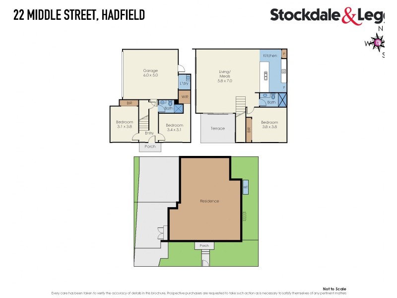 1/122 Middle Street, Hadfield VIC 3046 Floorplan
