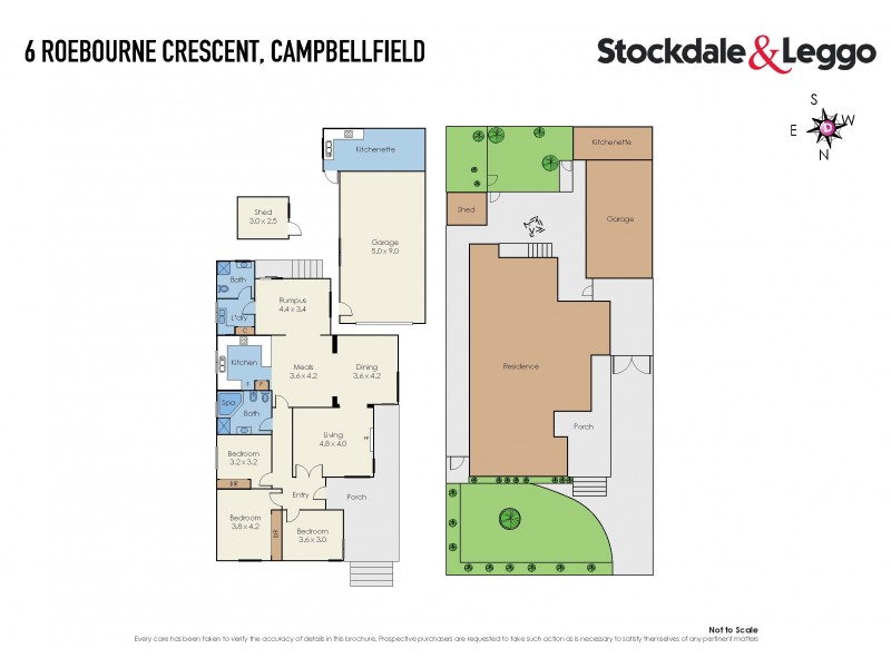 6 Roebourne Crescent, Campbellfield VIC 3061 Floorplan