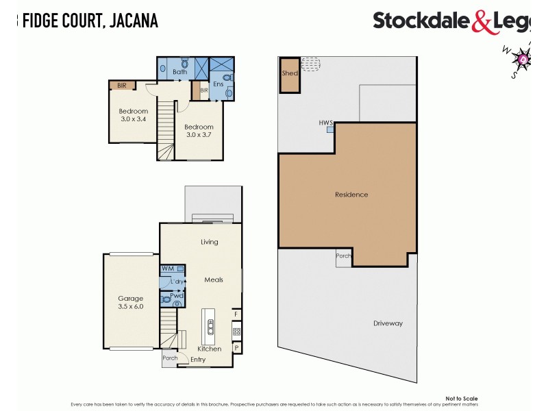 2/8 Fidge Court, Jacana VIC 3047 Floorplan