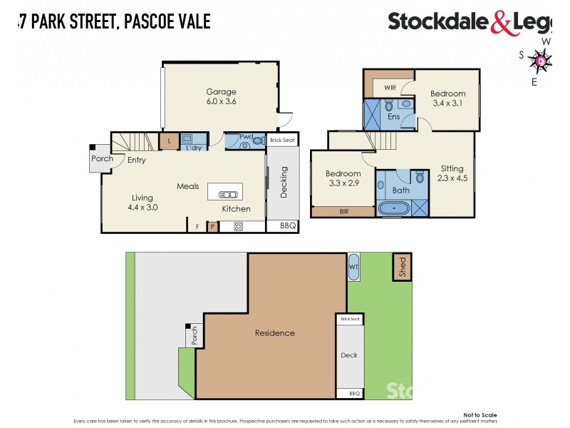 2 and 3/47 Park Street, Pascoe Vale VIC 3044 Floorplan
