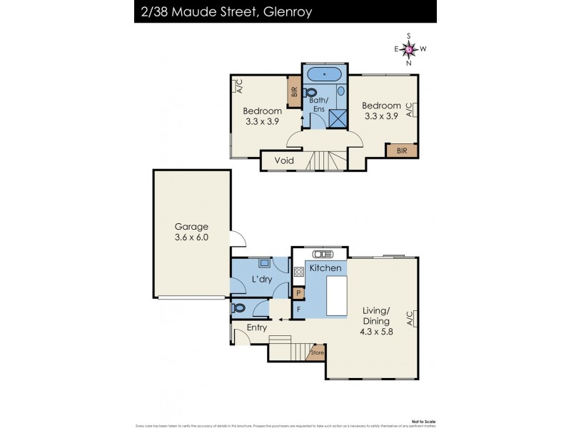 2/38 Maude Avenue, Glenroy VIC 3046 Floorplan