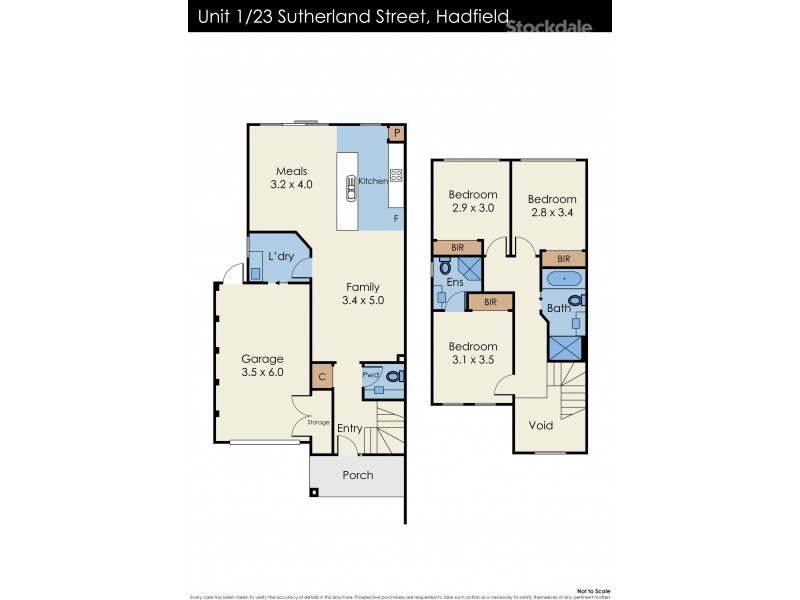 3/23 Sutherland Street, Hadfield VIC 3046 Floorplan