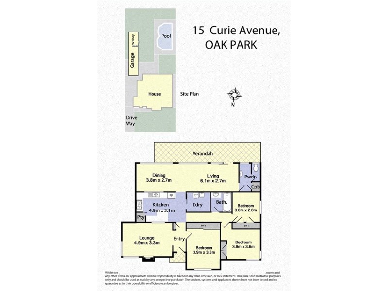 15 Curie Avenue, Oak Park VIC 3046 Floorplan