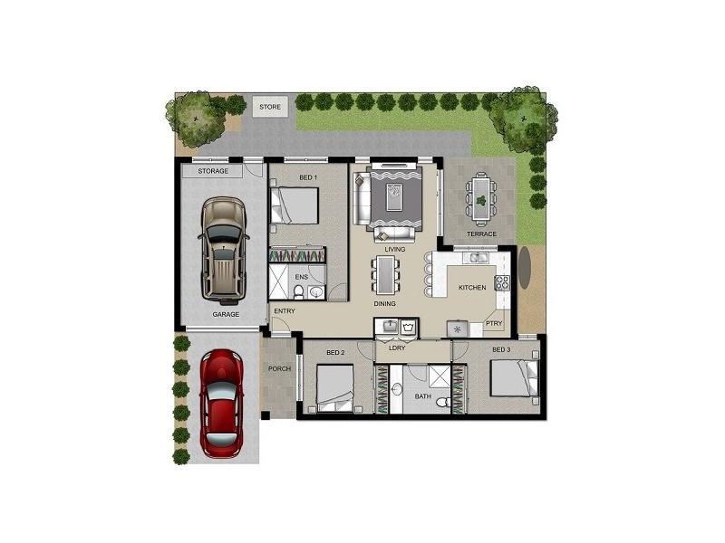 3/51 Lahinch Street, Broadmeadows VIC 3047 Floorplan