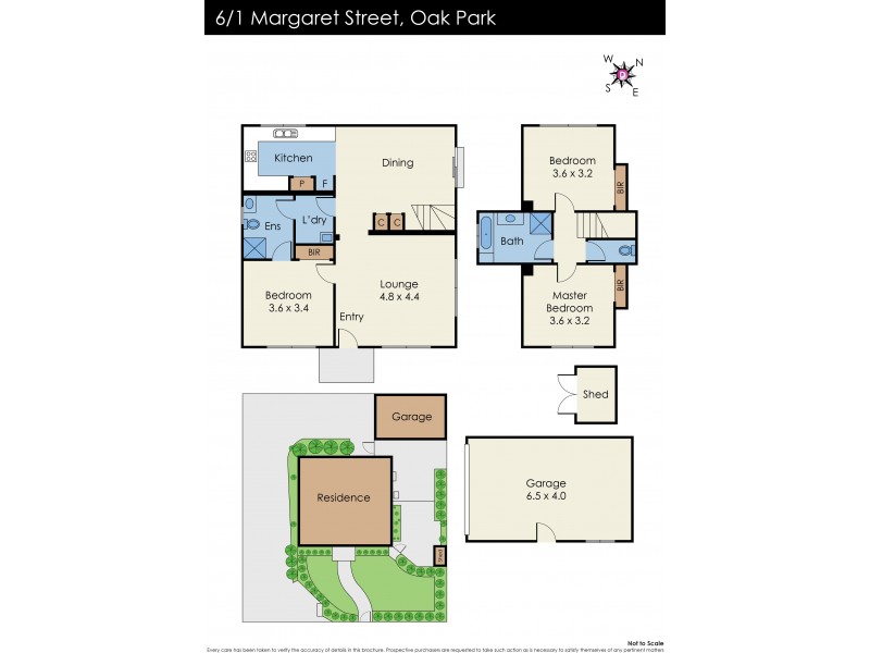 6/1 Margaret Street, Oak Park VIC 3046 Floorplan