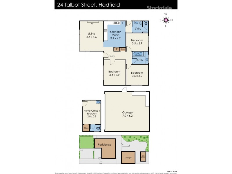 24 Talbot Street, Hadfield VIC 3046 Floorplan