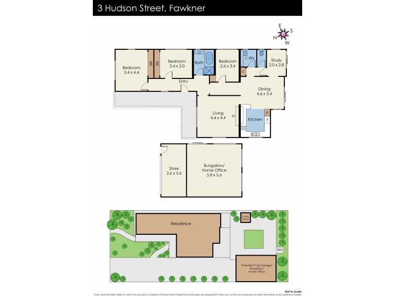 3 Hudson Street, Fawkner VIC 3060 Floorplan