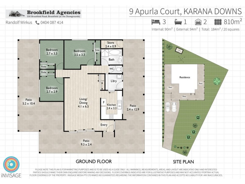 9 Apurla Court, Karana Downs QLD 4306 Floorplan