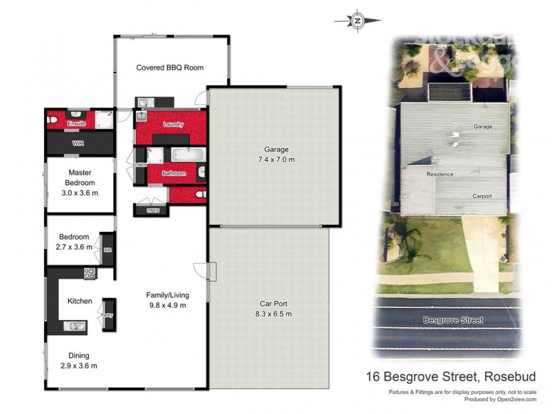 16 Besgrove Street, Rosebud VIC 3939 Floorplan