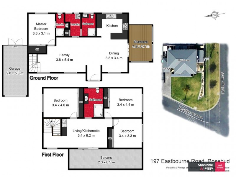 2 Seaview Avenue, Safety Beach VIC 3936 Floorplan