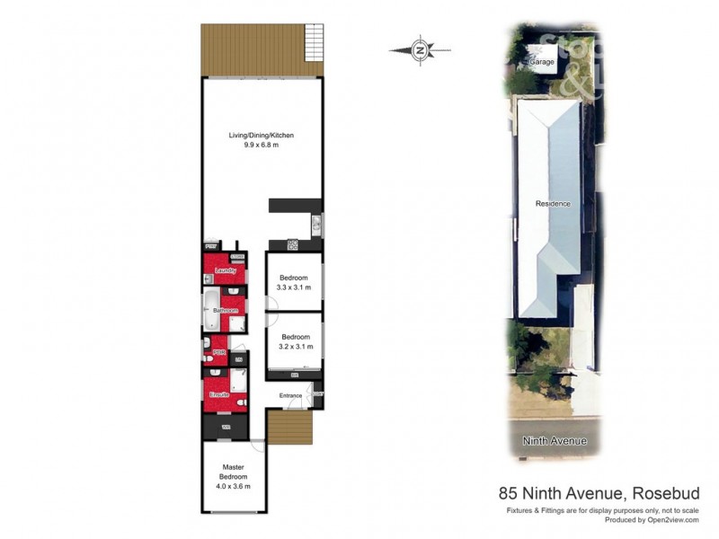 85 Ninth Avenue, Rosebud VIC 3939 Floorplan